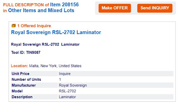 Royal-Sovereign-RSL-2702-Laminator