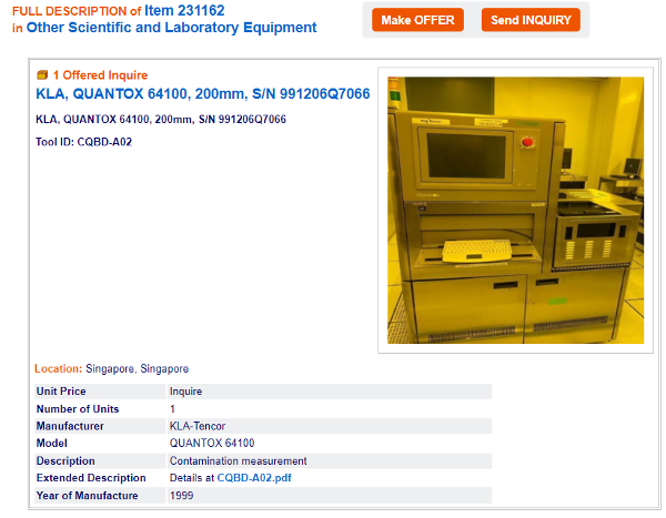 KLA-Quantox-64100-Contamination-measurement
